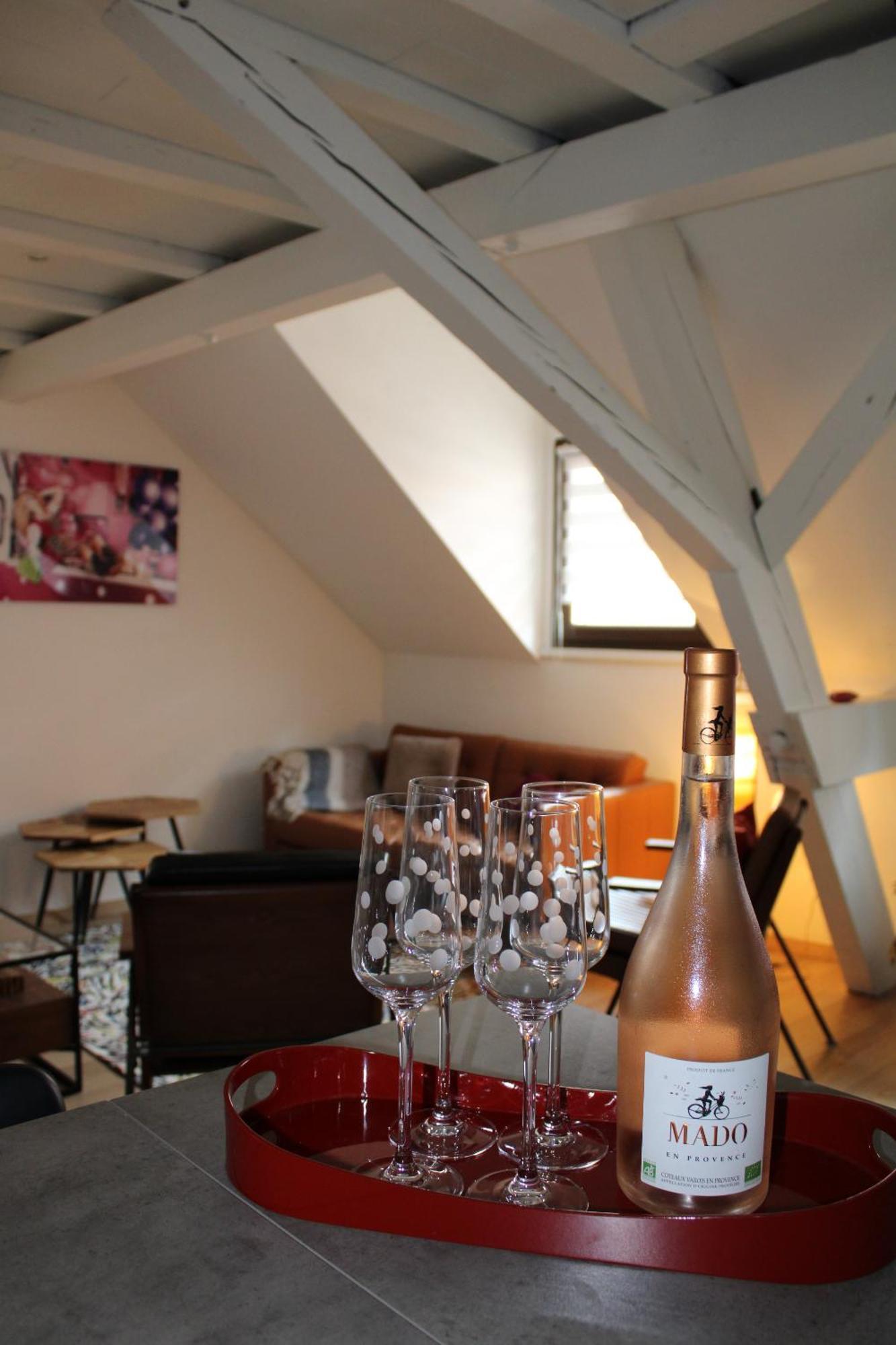 Charmant Duplex Privatise, Climatise, 2 Chambres ストラスブール エクステリア 写真